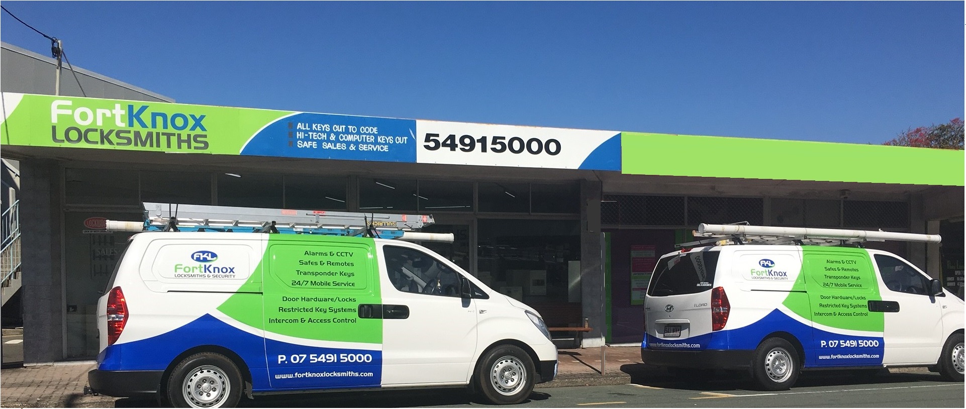 VANS AT SHOPFRONT